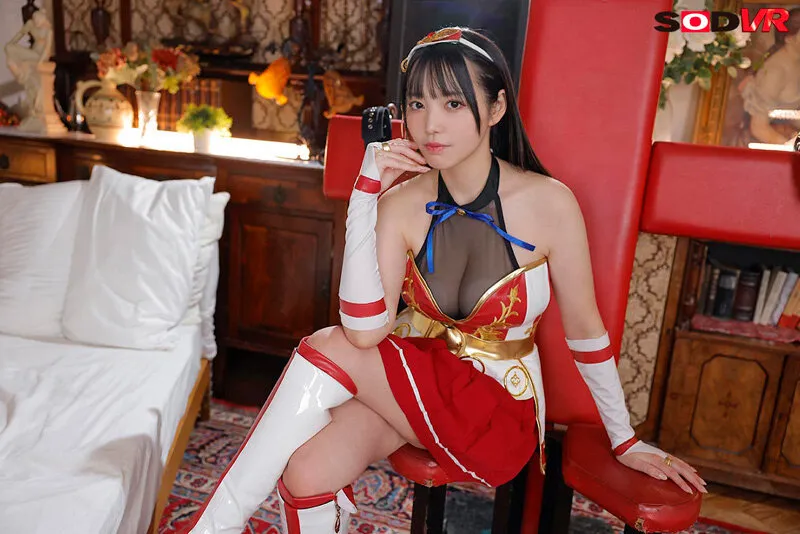 【VR】【8K】アニメ乳オフパコレイヤー モモナ Oカップ 110cm 恋渕ももな-4